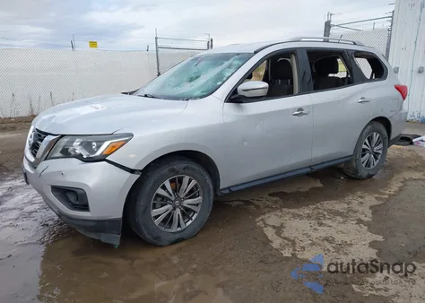 2018 Nissan Pathfinder Sv z USA, uszkodzony, nr VIN 5N1DR2MM5JC637204